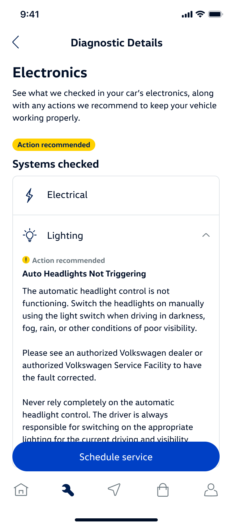 Original service explanation